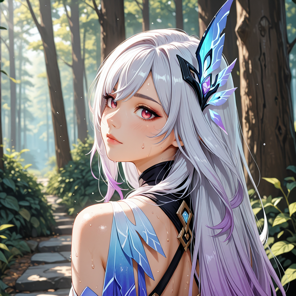 Skirk (Genshin Impact) スカーク(原神)-pixiv插画-作品交流服务