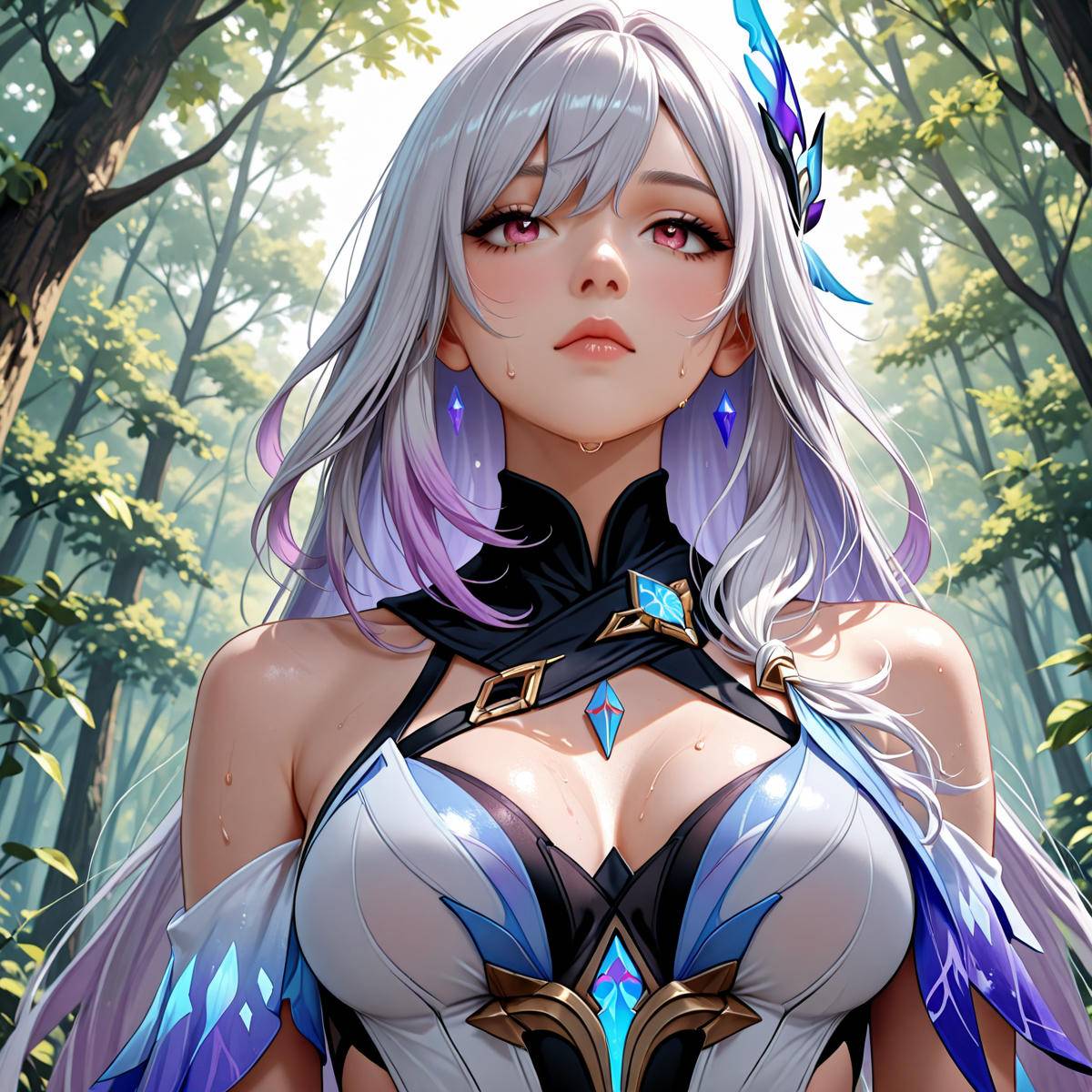 图片[5]-Skirk (Genshin Impact) スカーク(原神)-pixiv插画-作品交流服务