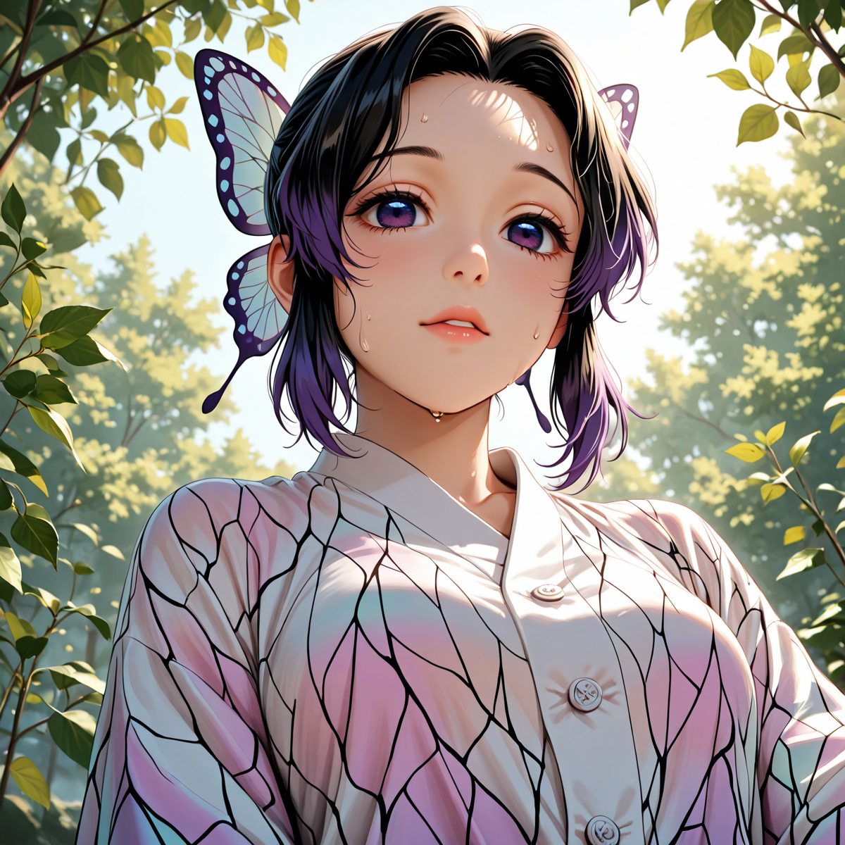 kochou shinobu - 胡蝶しのぶ-pixiv插画-作品交流服务