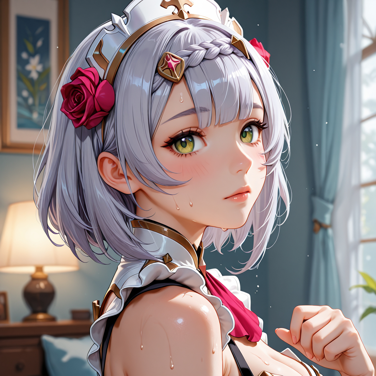 noelle - ノエル(原神)-pixiv插画-作品交流服务