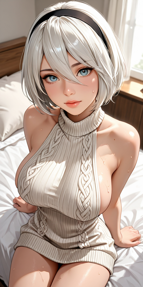 2b - ニーアオートマタ-pixiv插画-作品交流服务