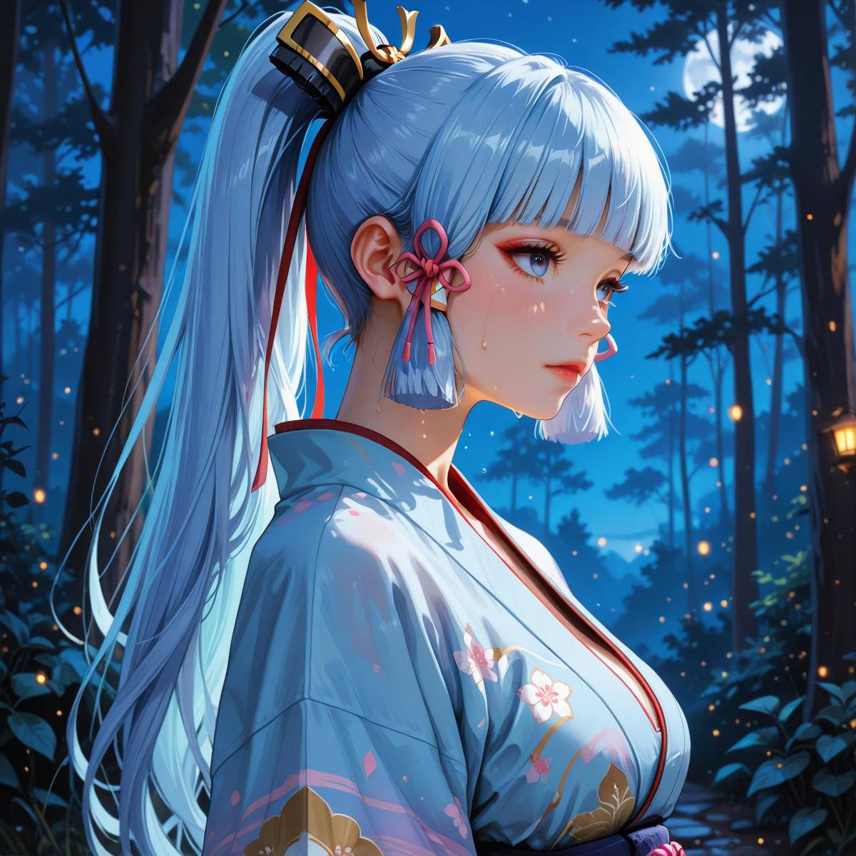 图片[5]-Kamisato ayaka – 神里綾華(原神)-pixiv插画-作品交流服务