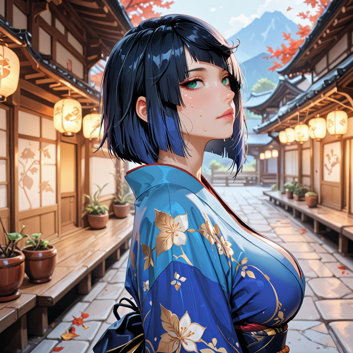 yelan - 夜兰  full 861 pic-pixiv插画-作品交流服务