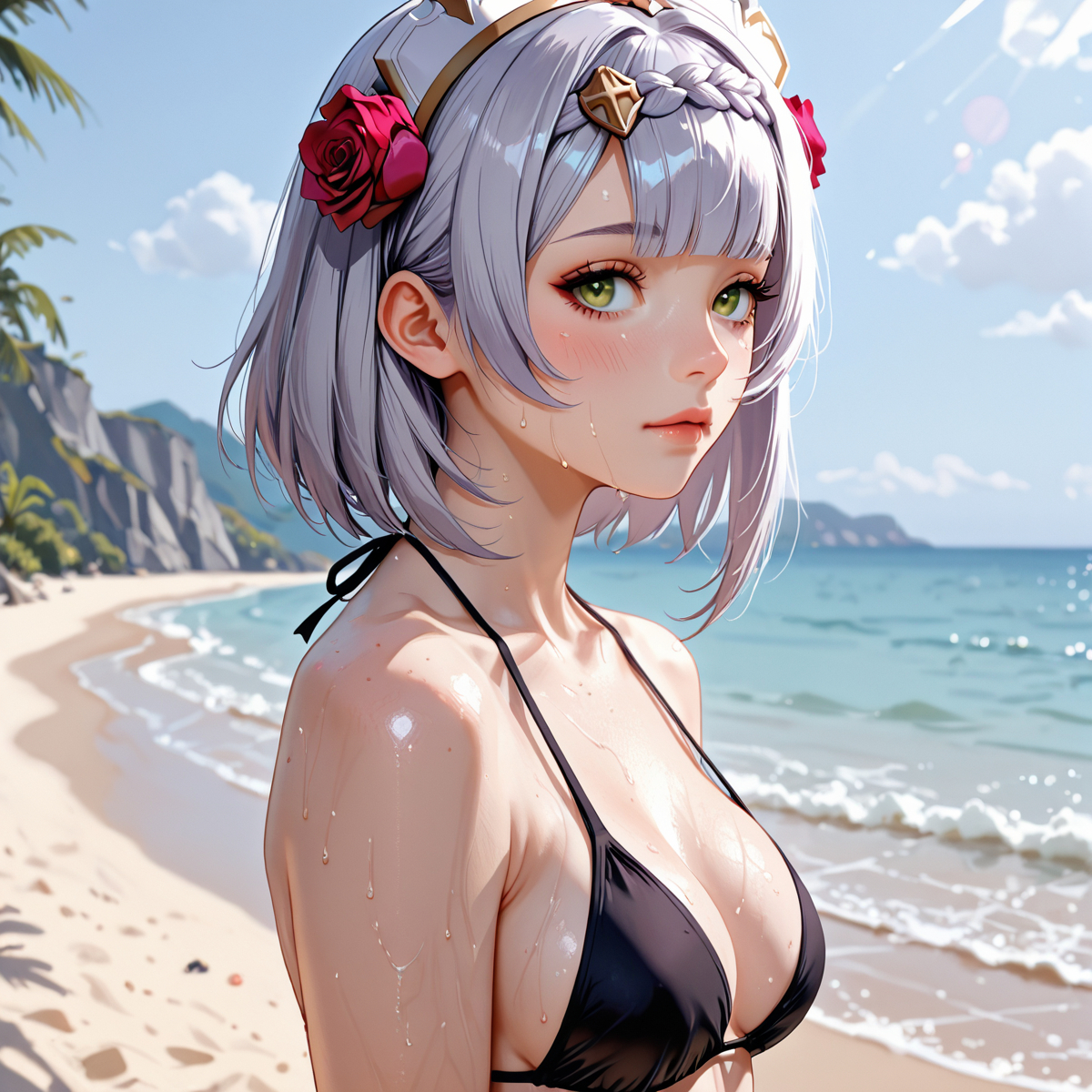 noelle - ノエル(原神)-pixiv插画-作品交流服务