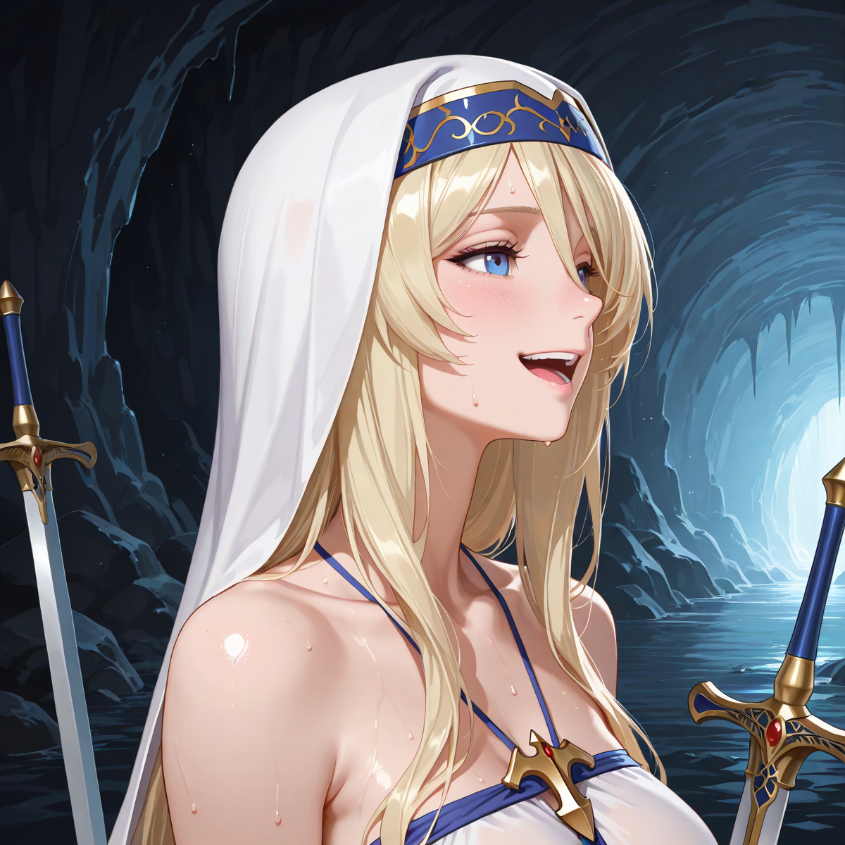 Sword maiden - 剣の乙女-pixiv插画-作品交流服务