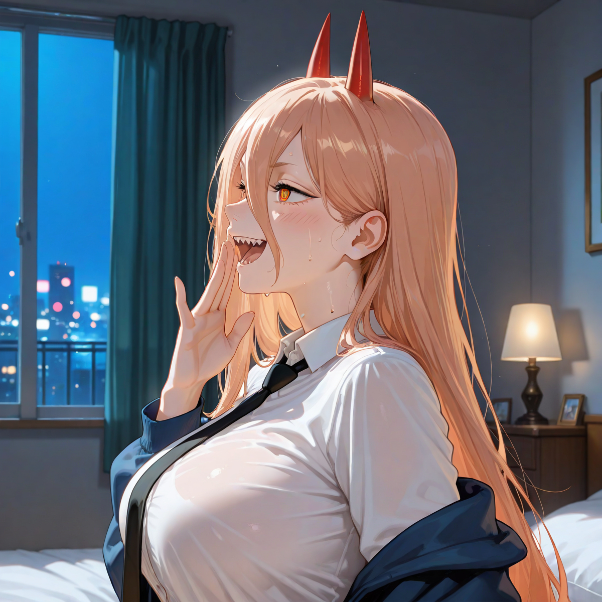 图片[7]-power (chainsaw man)-pixiv插画-作品交流服务