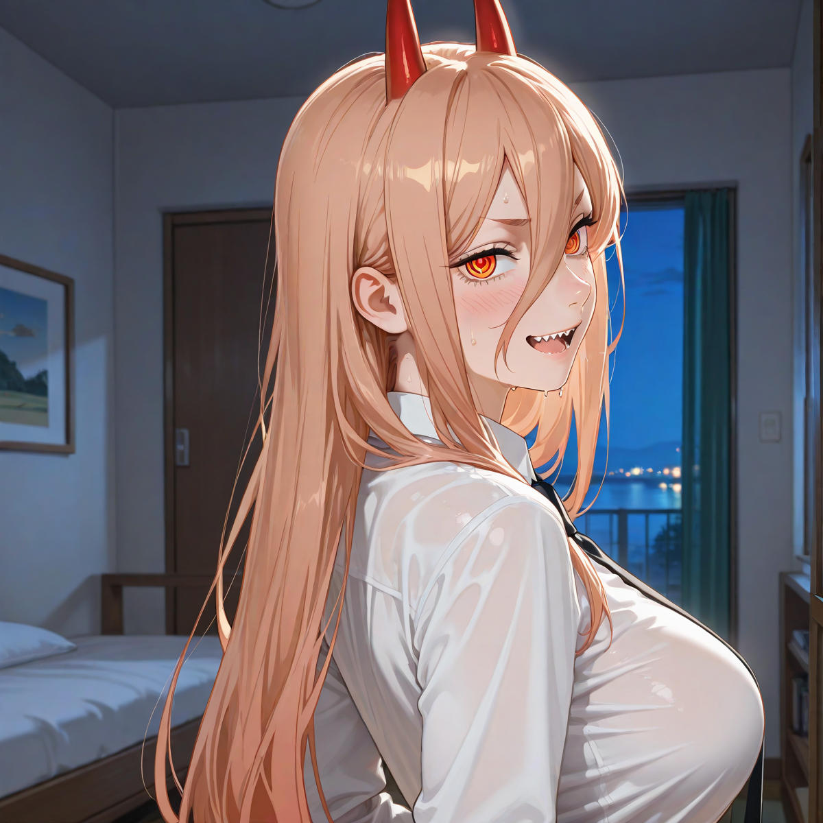 图片[8]-power (chainsaw man)-pixiv插画-作品交流服务