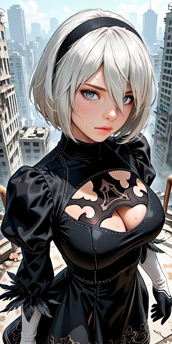 2b NieR:Automata-pixiv插画-作品交流服务