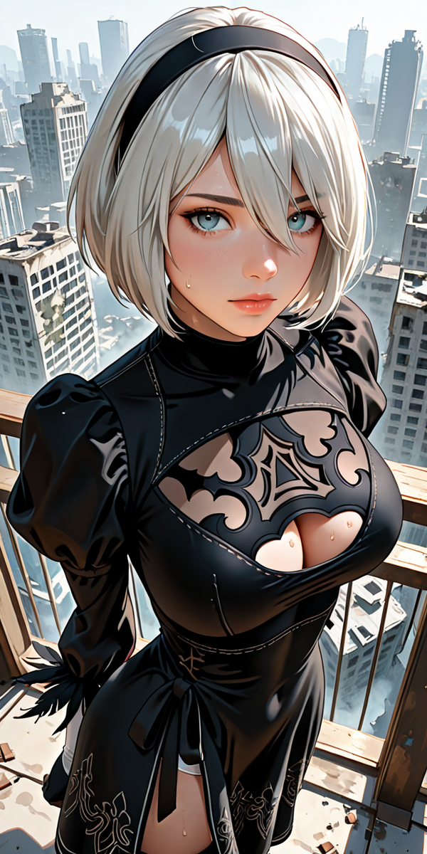 2b NieR:Automata-pixiv插画-作品交流服务