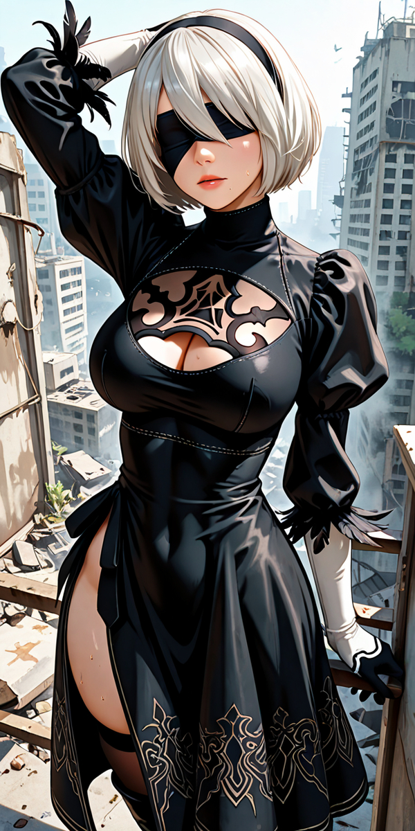 2b NieR:Automata-pixiv插画-作品交流服务