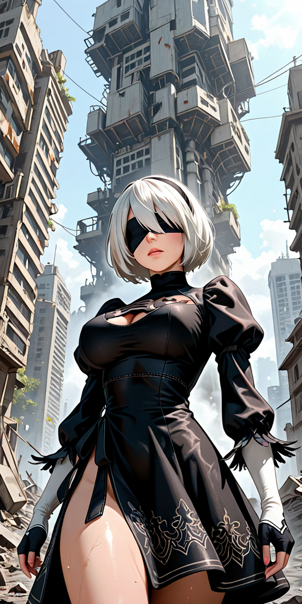 图片[5]-2b NieR:Automata-pixiv插画-作品交流服务