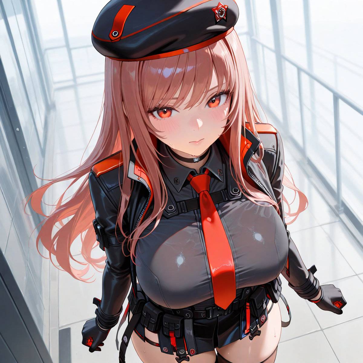 Rapi Red Hood - 勝利の女神:NIKKE-pixiv插画-作品交流服务