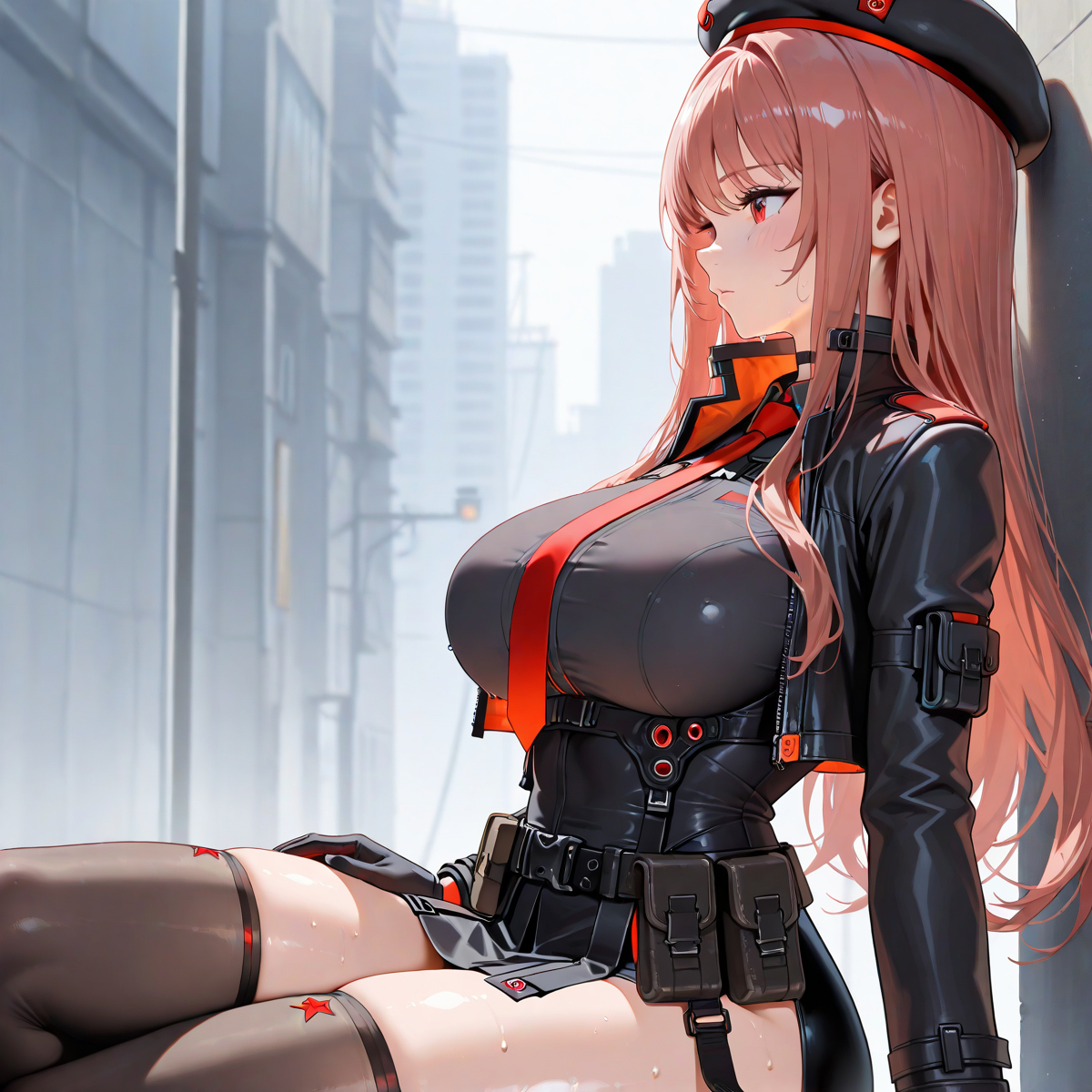 Rapi Red Hood - 勝利の女神:NIKKE-pixiv插画-作品交流服务