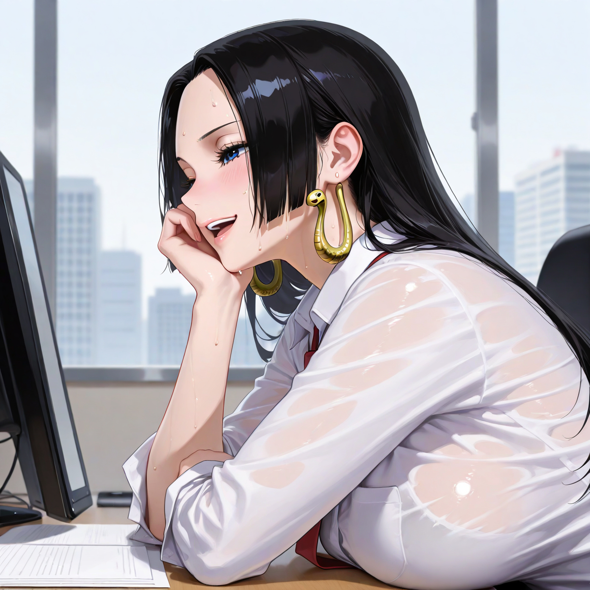 boa hancock - ボア・ハンコック-pixiv插画-作品交流服务