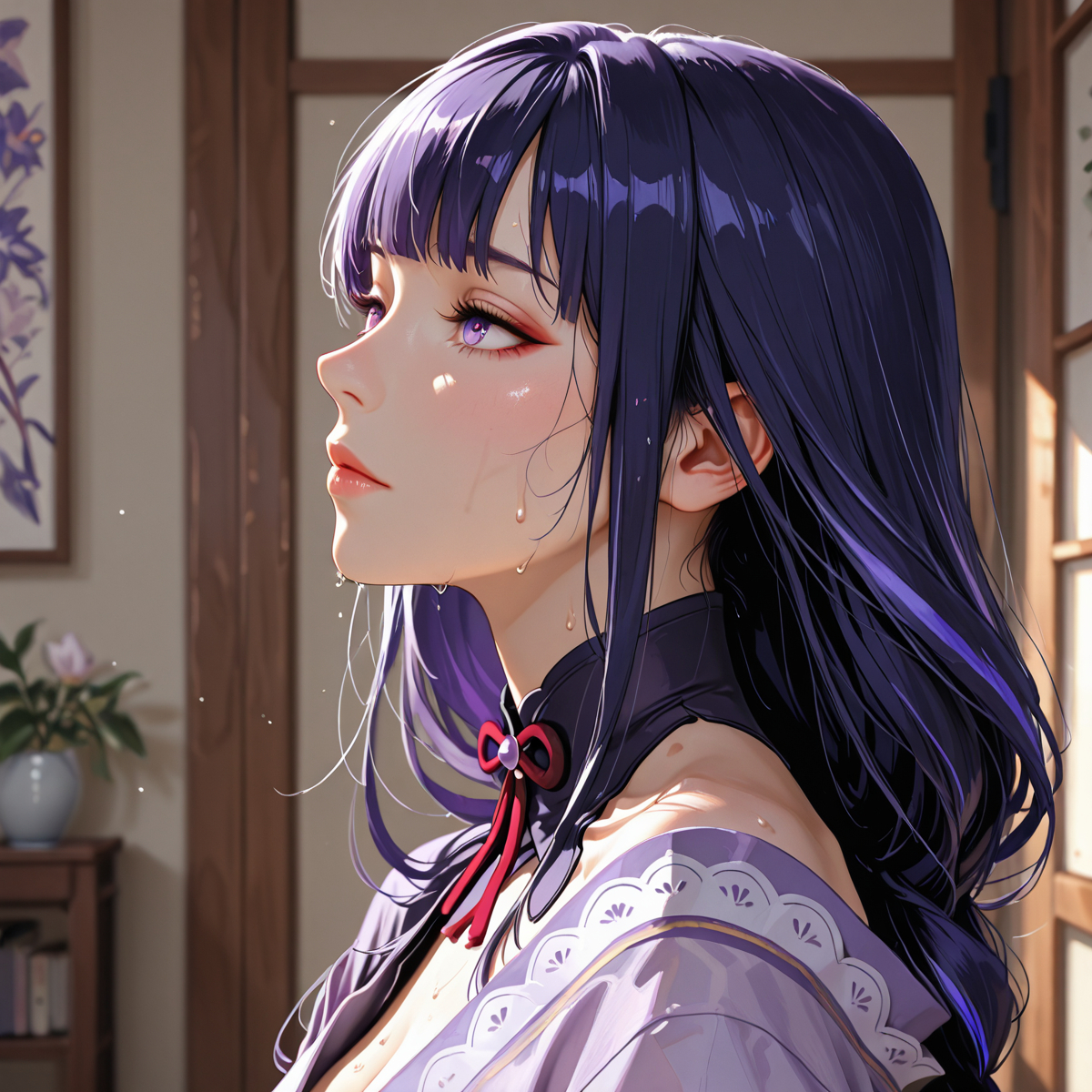 raiden shogun  - 雷电将军-pixiv插画-作品交流服务