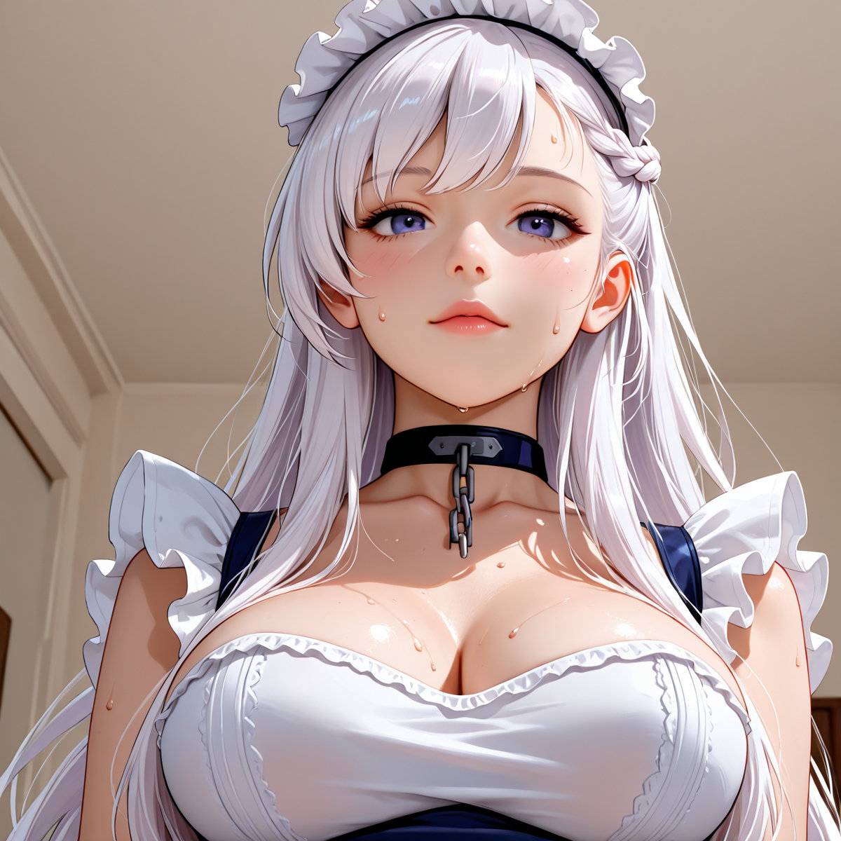 belfast - ベルファスト(アズールレーン)-pixiv插画-作品交流服务