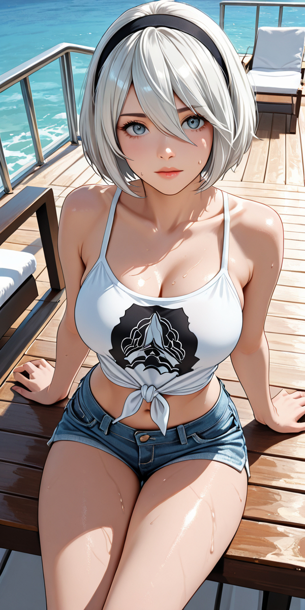 2b ニーアオートマタ-pixiv插画-作品交流服务