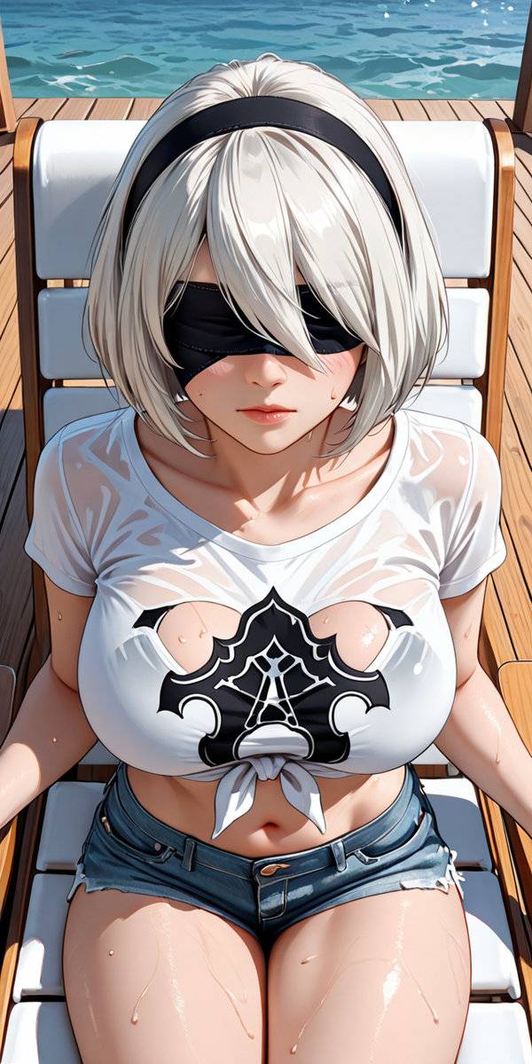 2b ニーアオートマタ-pixiv插画-作品交流服务