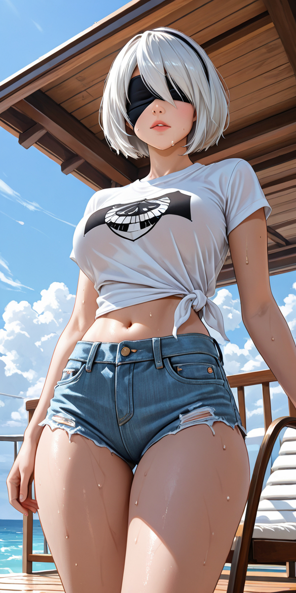 2b ニーアオートマタ-pixiv插画-作品交流服务