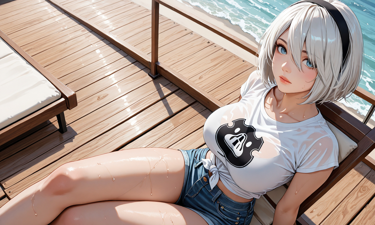 图片[8]-2b ニーアオートマタ-pixiv插画-作品交流服务