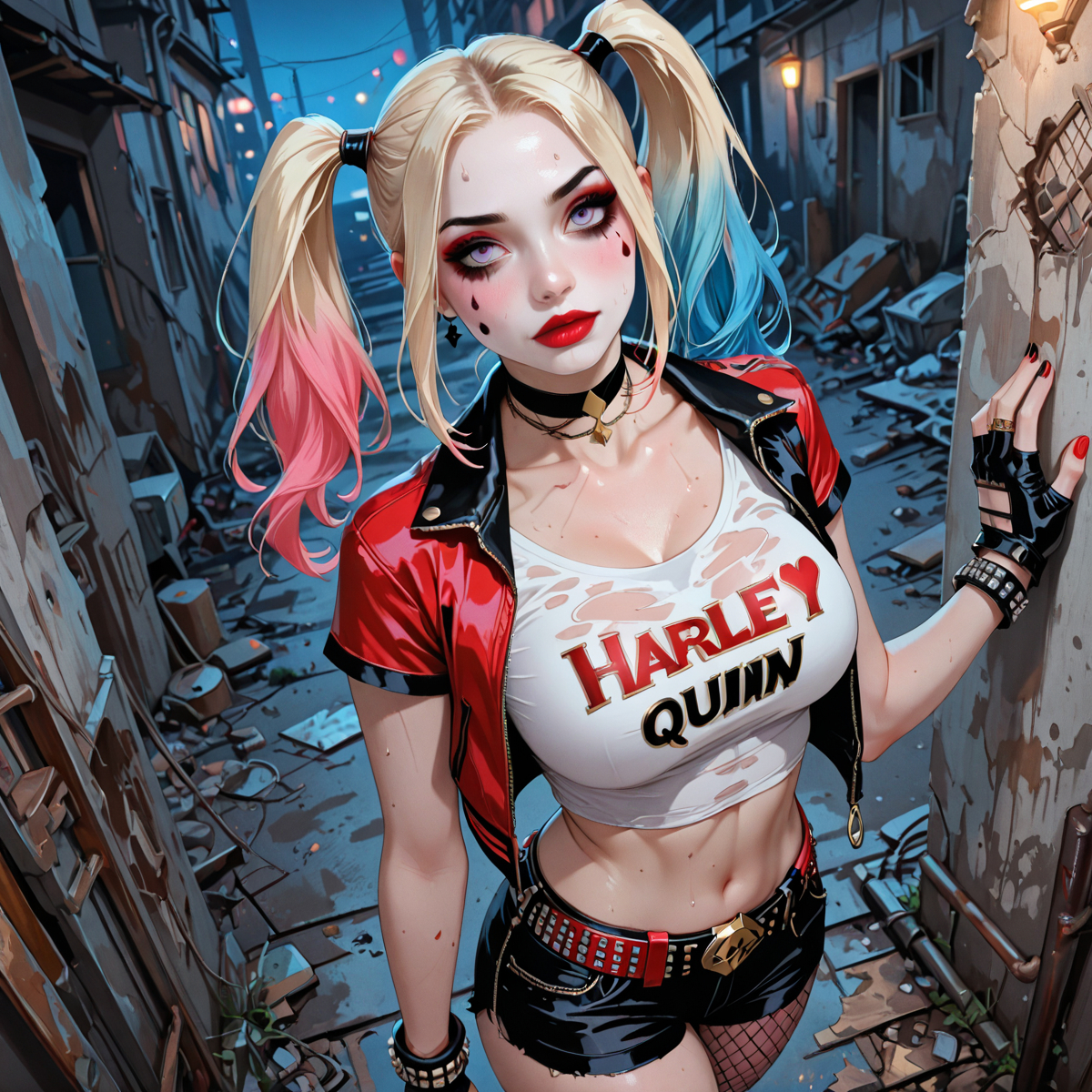 图片[5]-Harley Quinn – ハーレイ・クイン-pixiv插画-作品交流服务