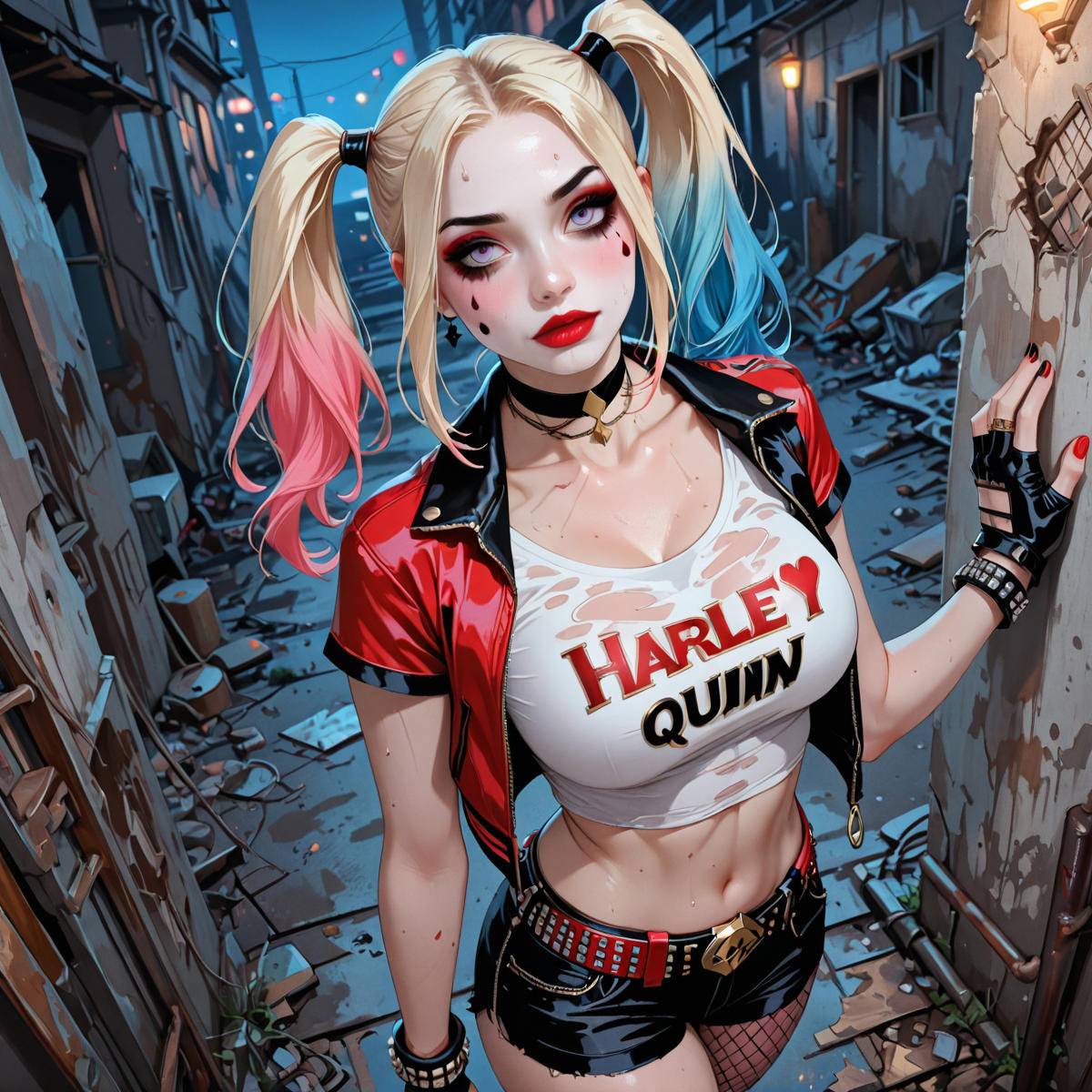 图片[5]-Harley Quinn – ハーレイ・クイン-pixiv插画-作品交流服务