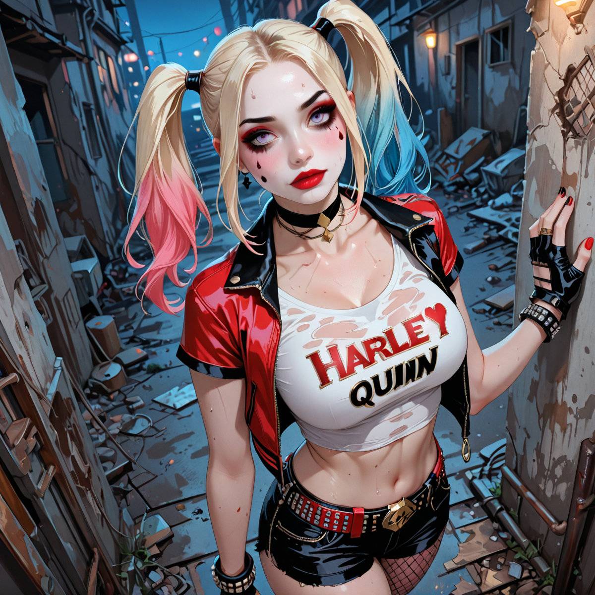 图片[5]-Harley Quinn – ハーレイ・クイン-pixiv插画-作品交流服务