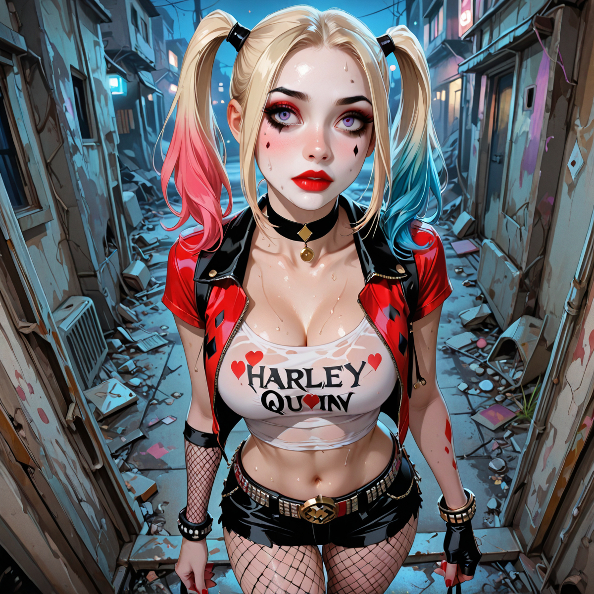 图片[6]-Harley Quinn – ハーレイ・クイン-pixiv插画-作品交流服务