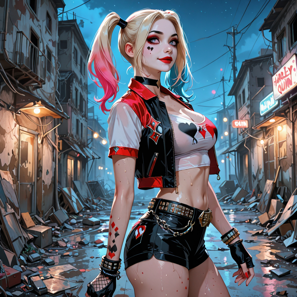 图片[8]-Harley Quinn – ハーレイ・クイン-pixiv插画-作品交流服务