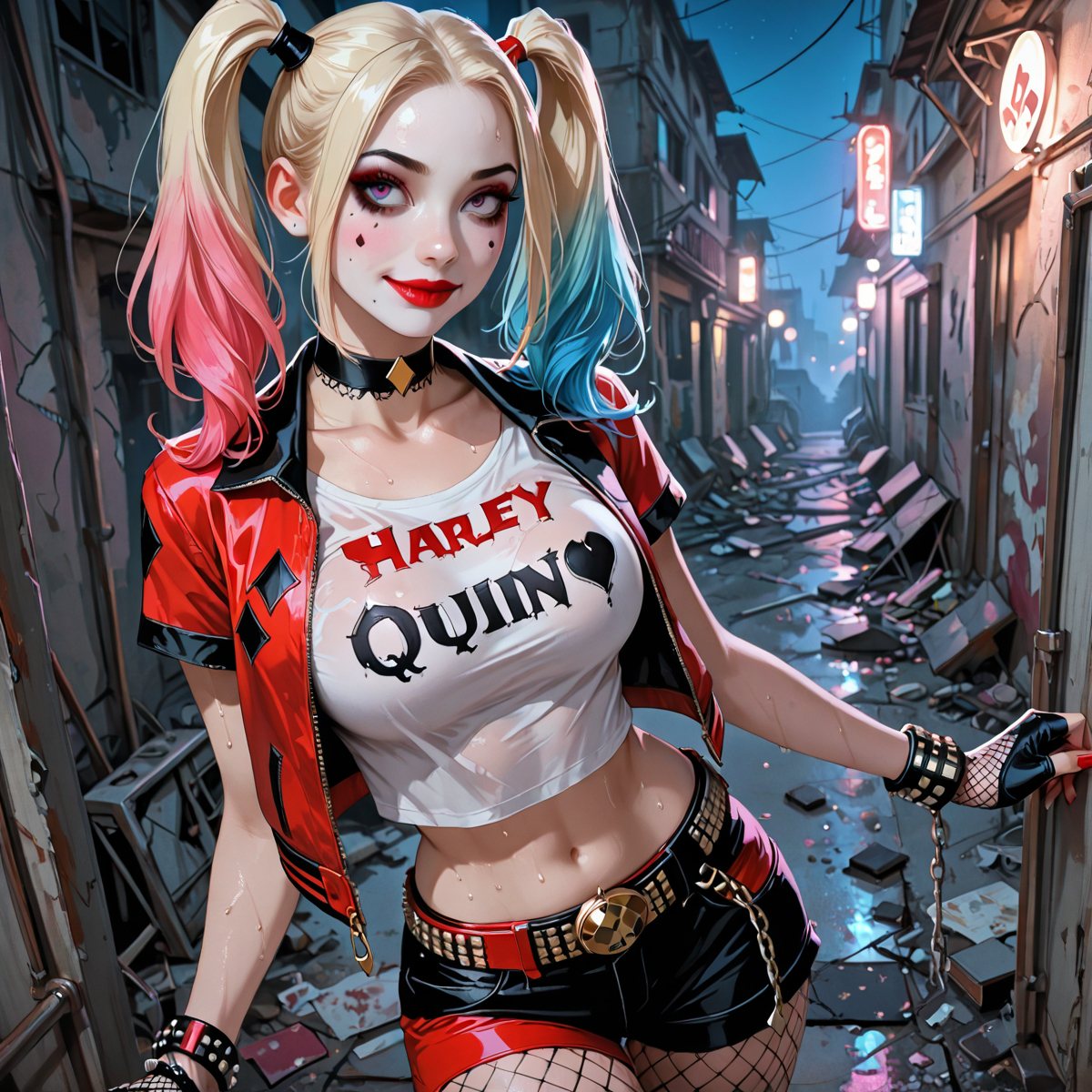 图片[9]-Harley Quinn – ハーレイ・クイン-pixiv插画-作品交流服务