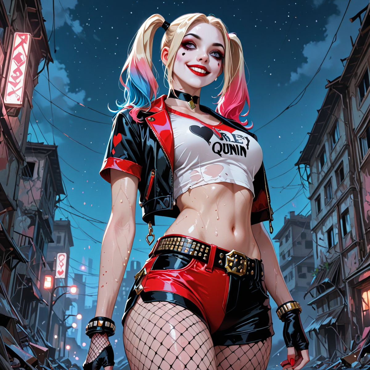 图片[10]-Harley Quinn – ハーレイ・クイン-pixiv插画-作品交流服务