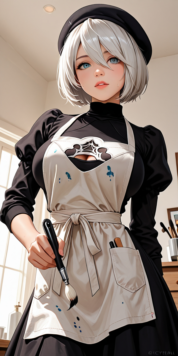 图片[5]-2b ニーアオートマタ-pixiv插画-作品交流服务