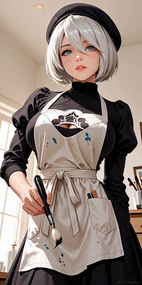 图片[5]-2b ニーアオートマタ-pixiv插画-作品交流服务