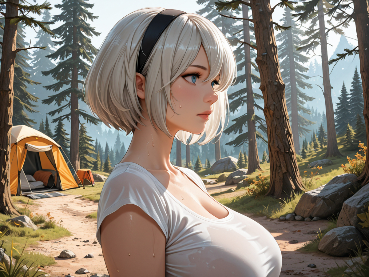 2b ニーアオートマタ ++-pixiv插画-作品交流服务