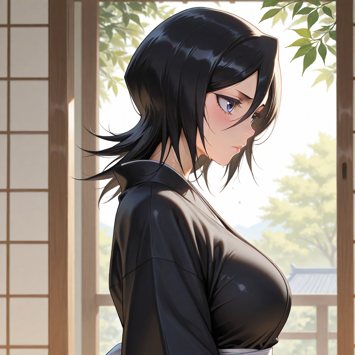 kuchiki rukia-pixiv插画-作品交流服务