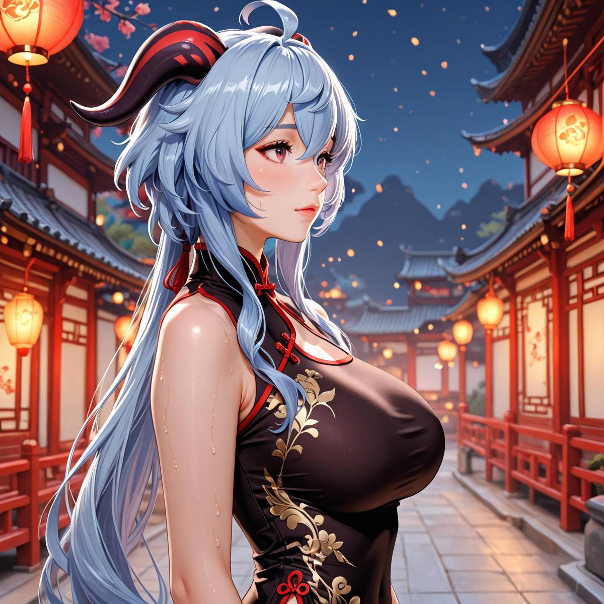 图片[5]-Ganyu 甘雨(原神)-pixiv插画-作品交流服务