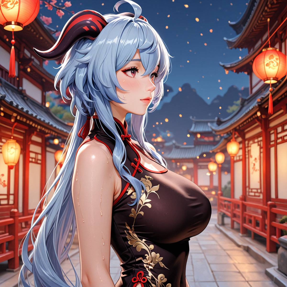 图片[5]-Ganyu 甘雨(原神)-pixiv插画-作品交流服务