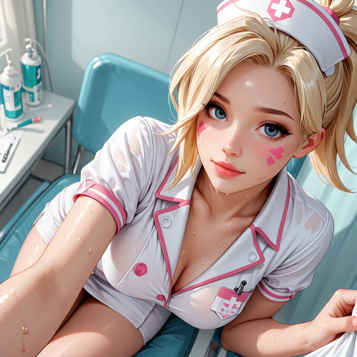 mercy (overwatch)-pixiv插画-作品交流服务