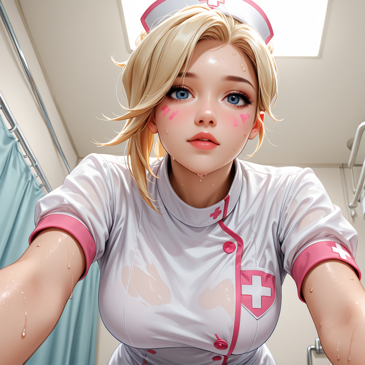 mercy (overwatch)-pixiv插画-作品交流服务
