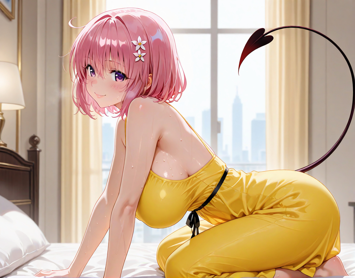 图片[7]-momo velia deviluke-pixiv插画-作品交流服务