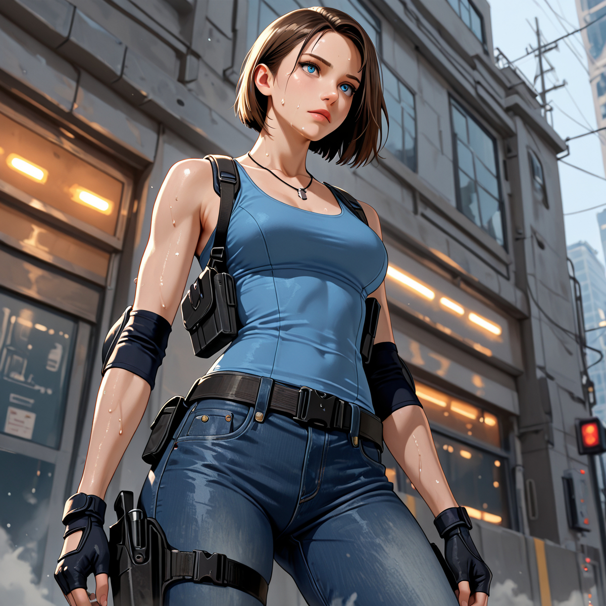 ジル・バレンタイン-pixiv插画-作品交流服务