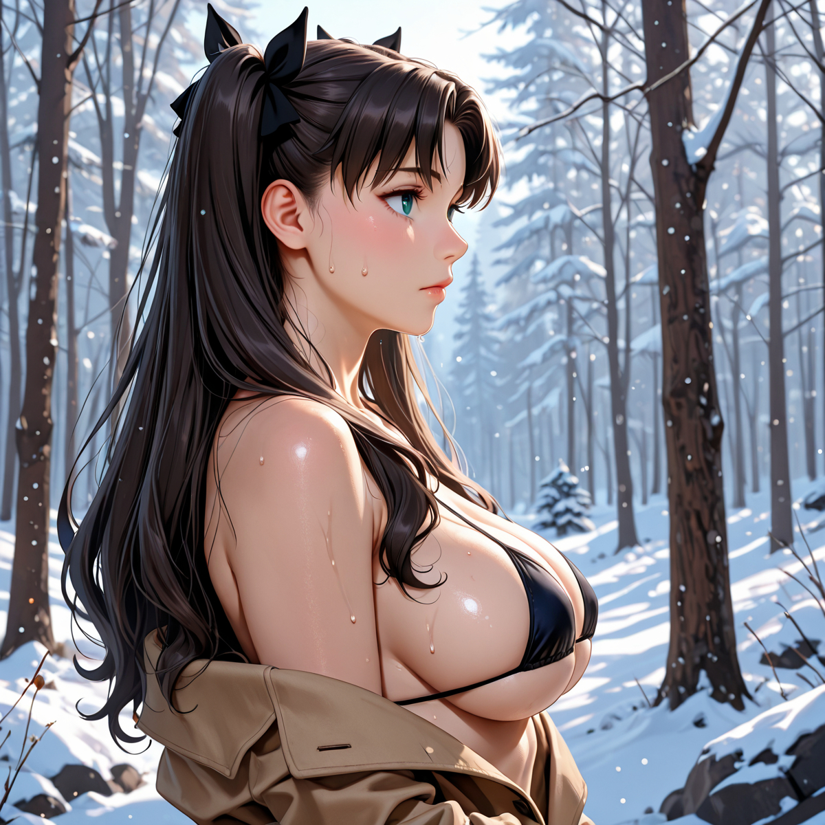 遠坂凛 1k pic-pixiv插画-作品交流服务