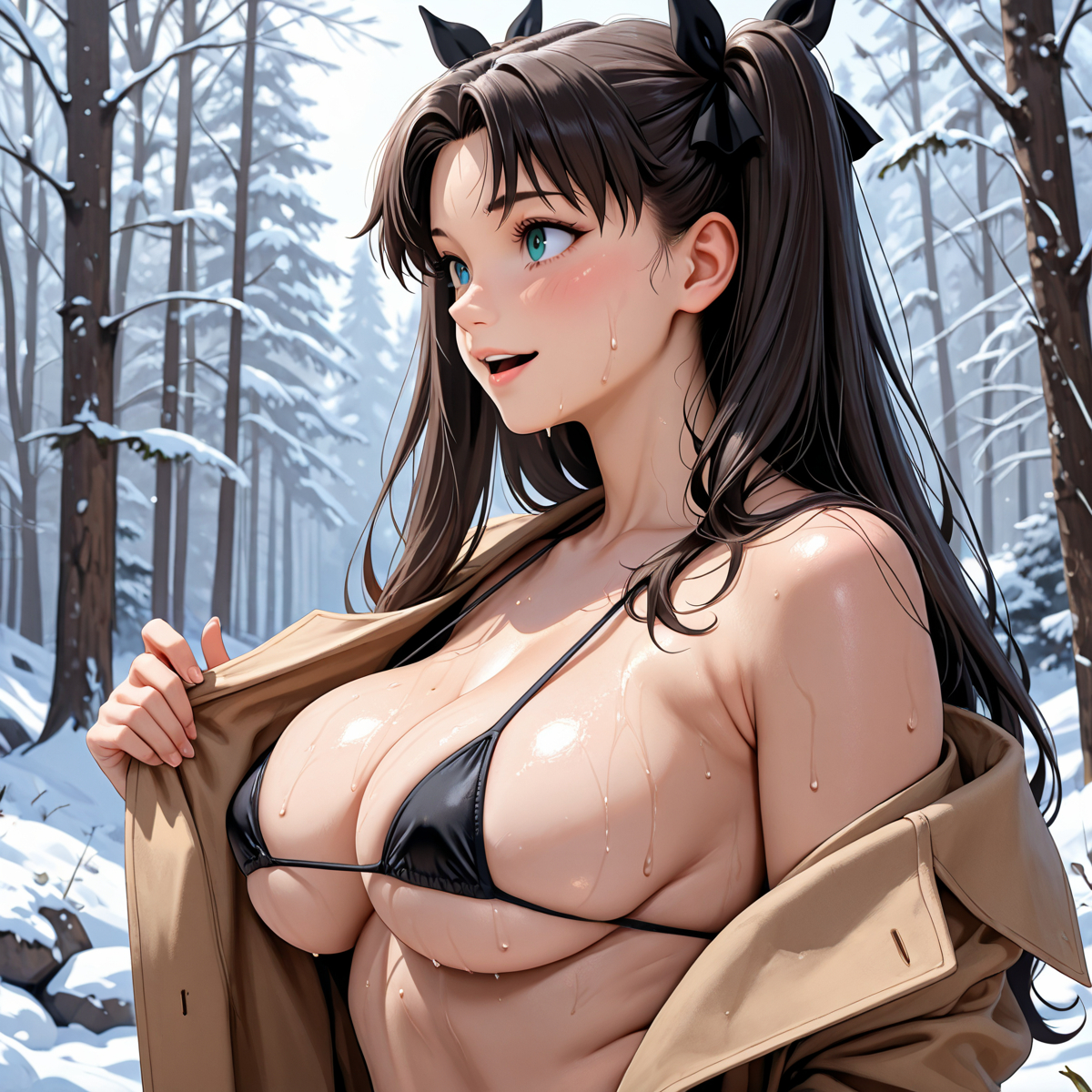 遠坂凛 1k pic-pixiv插画-作品交流服务