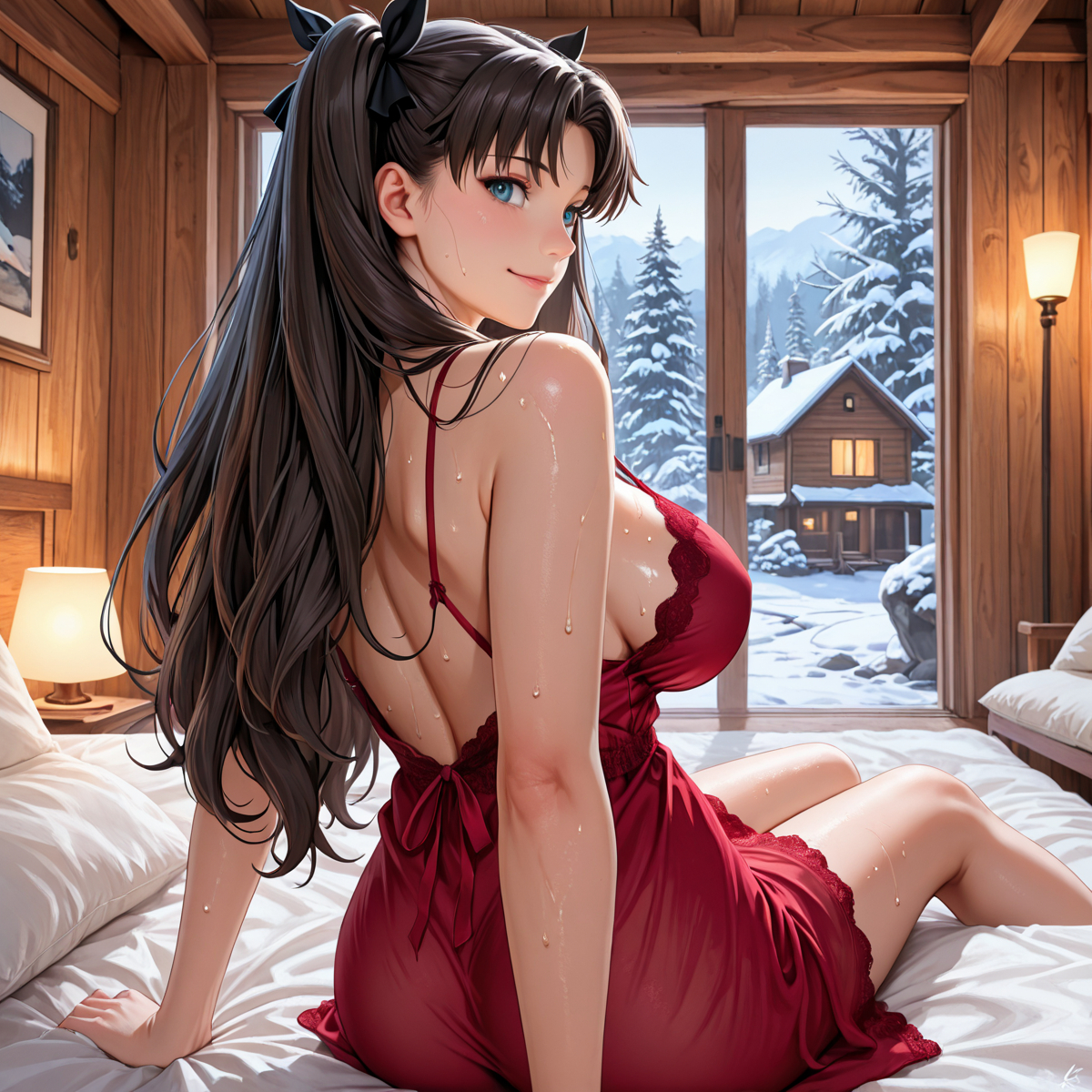 遠坂凛-pixiv插画-作品交流服务