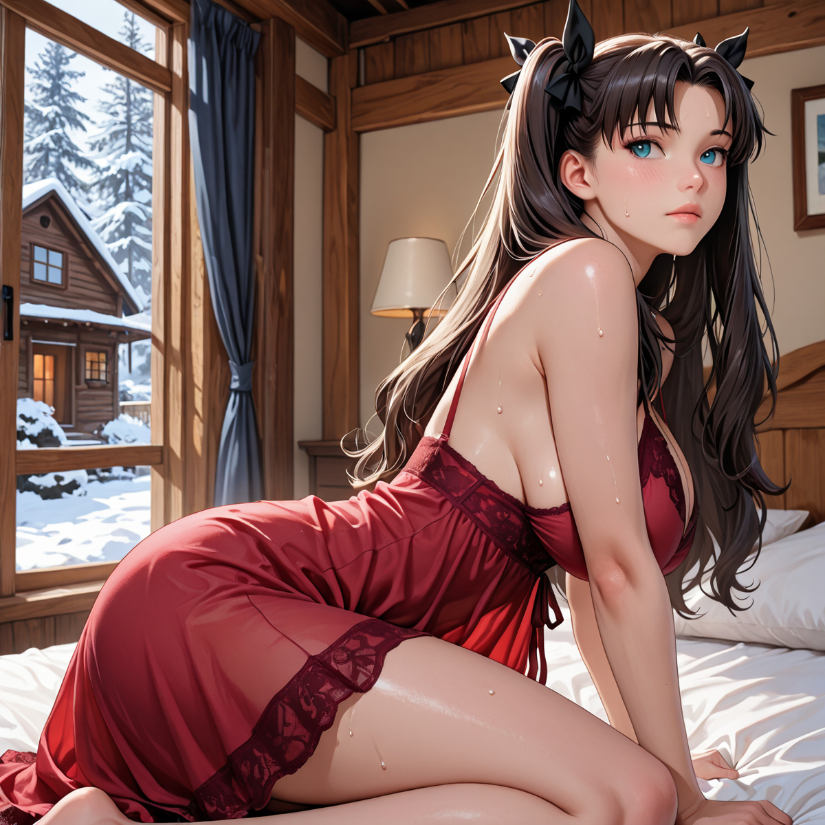 遠坂凛-pixiv插画-作品交流服务