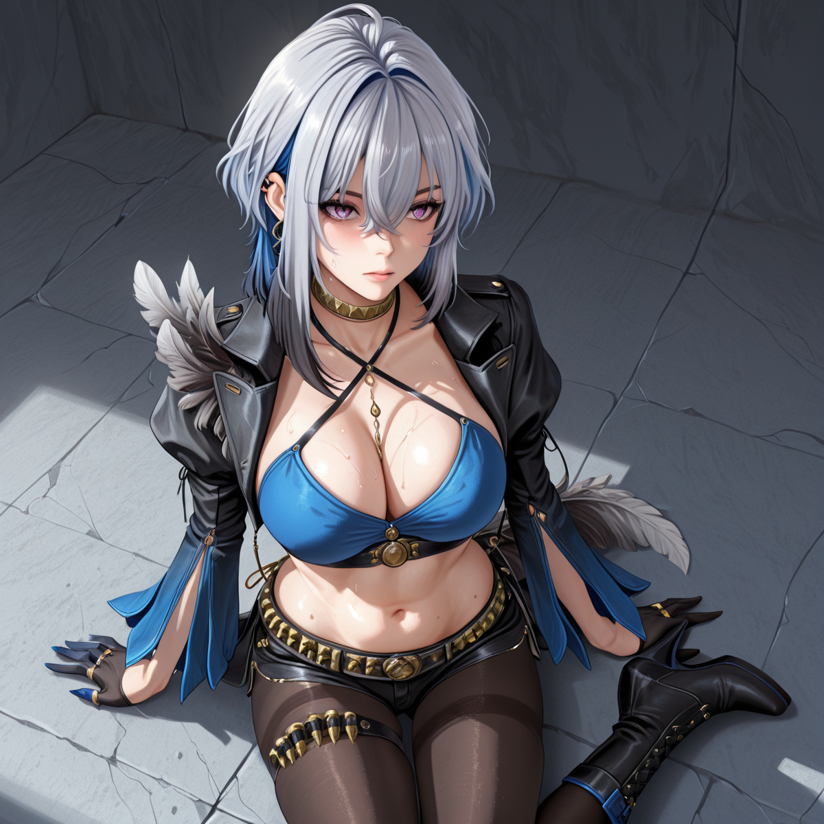 Galbrena-pixiv插画-作品交流服务