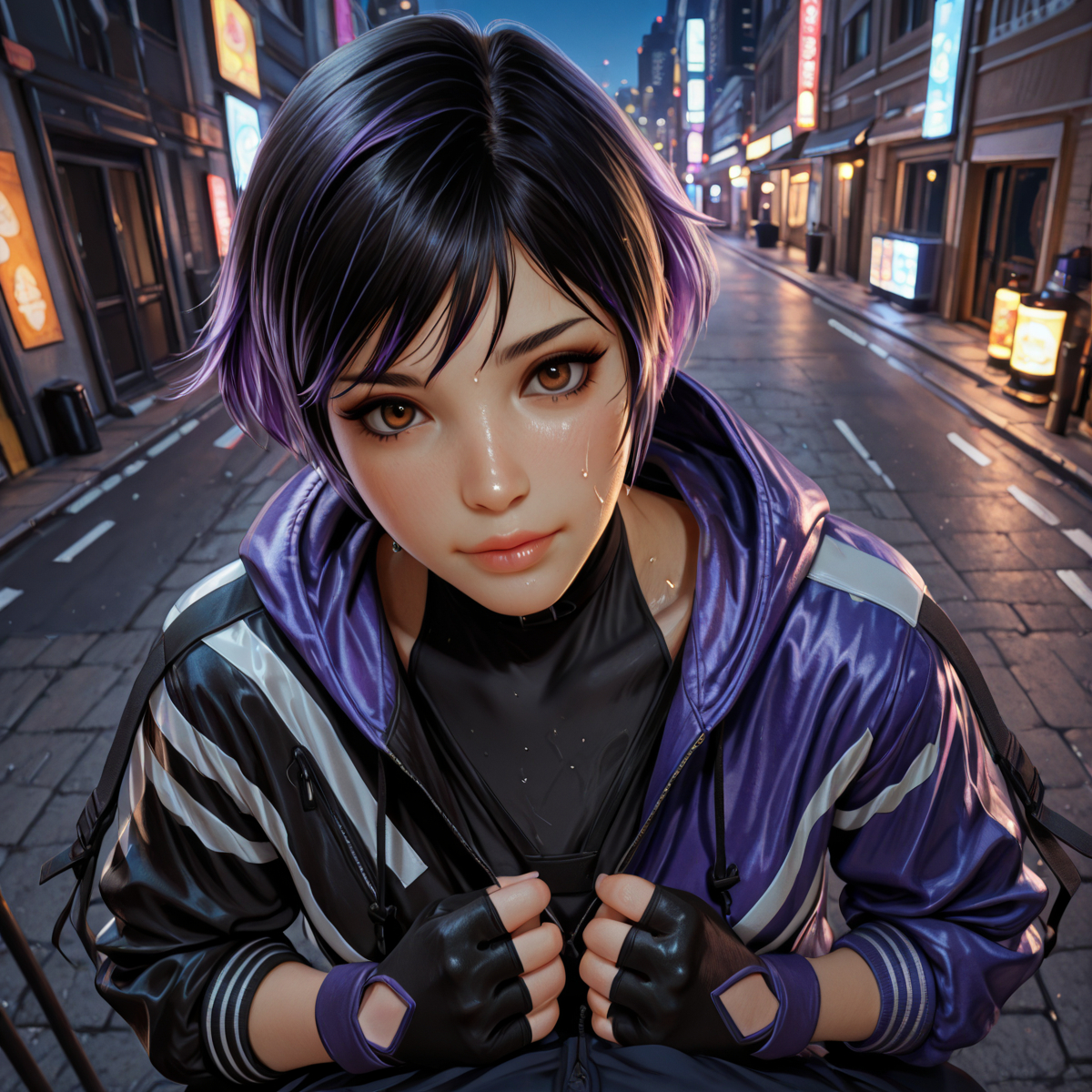 麗奈(鉄拳-pixiv插画-作品交流服务