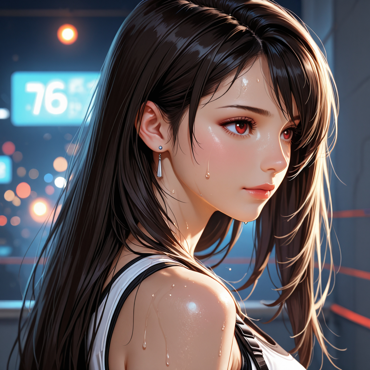 ティファ・ロックハート-pixiv插画-作品交流服务