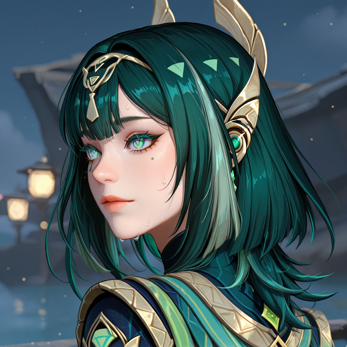 ネフェル(原神)-pixiv插画-作品交流服务