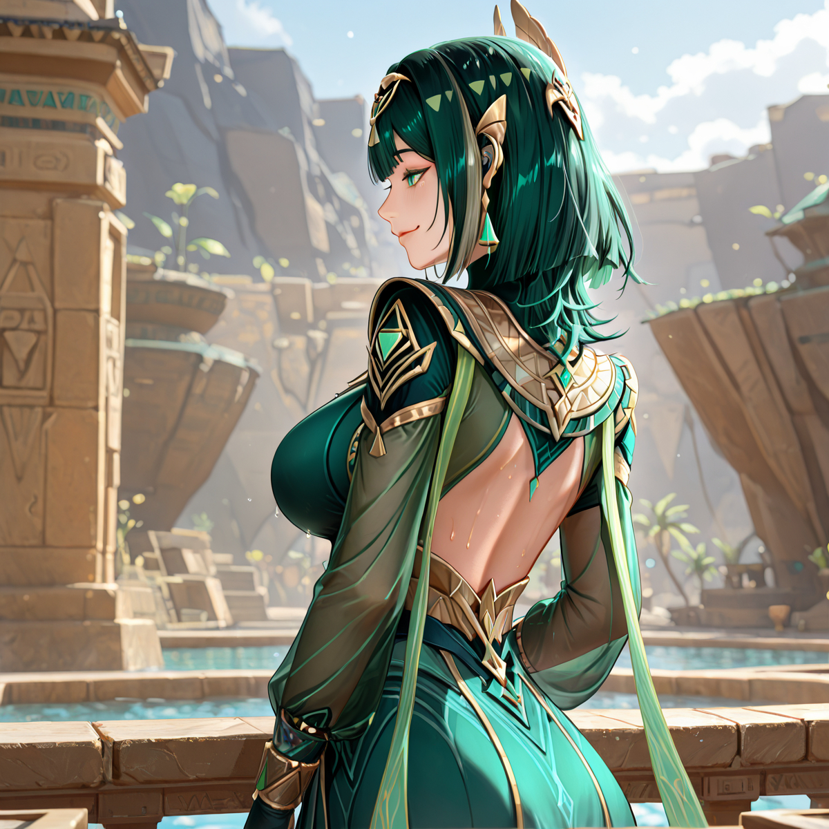 图片[12]-ネフェル(原神)-pixiv插画-作品交流服务